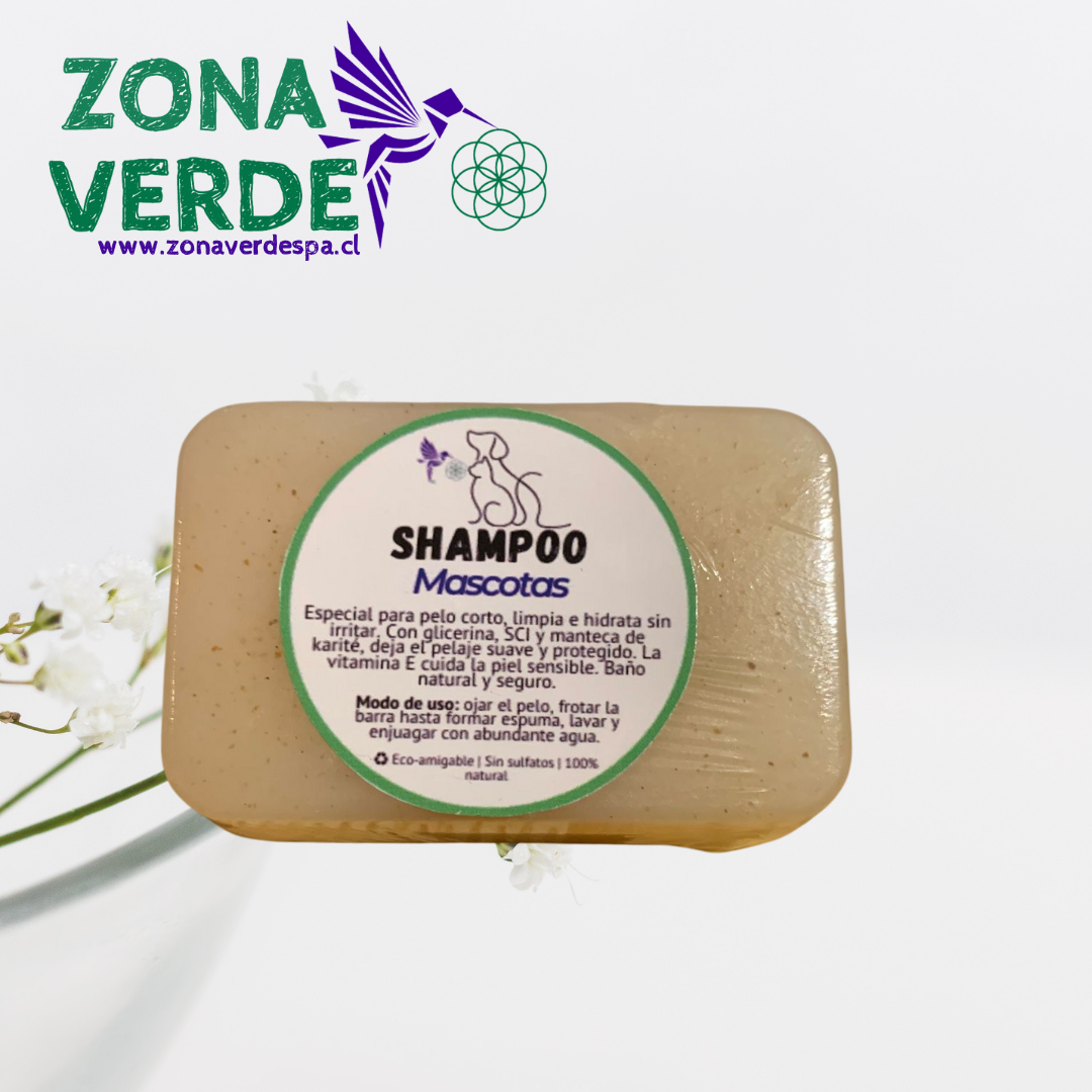 Shampoo Solido Glicerina Mascotas