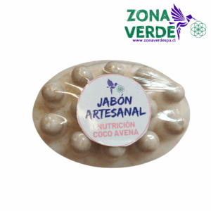 Jabón Orgánico en Barra Msajeador Zona Verde
